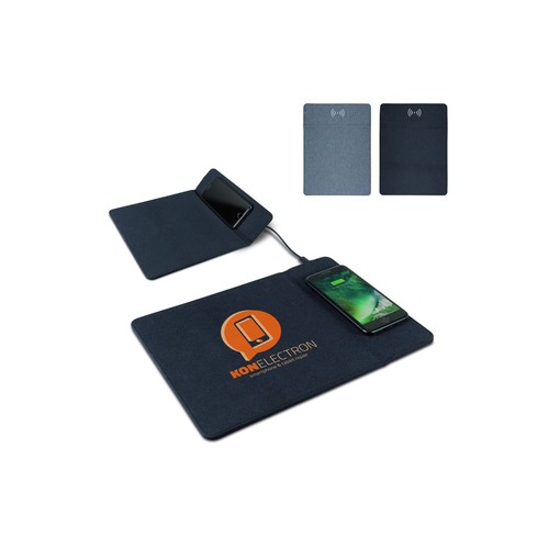 Mousepad with wireless charging pad 5W