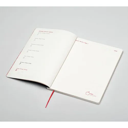 Mindnotes® diary in Newapple softcover