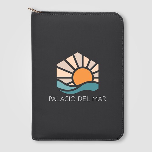 Aurelia Recycled Gold Zip Portfolio - A5 Aurelia Recycled Gold Zip Portfolio - A5