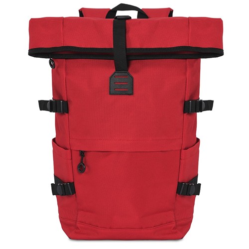 ROLL-UP LAPTOP RUCKSACK IN POLYESTER 600D