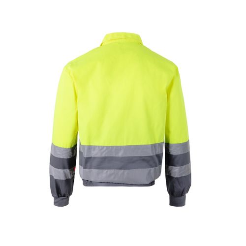 VL NEPTUNE. Two-tone twill jacket (210g/m²) in polyester (80%) and cotton (20%)