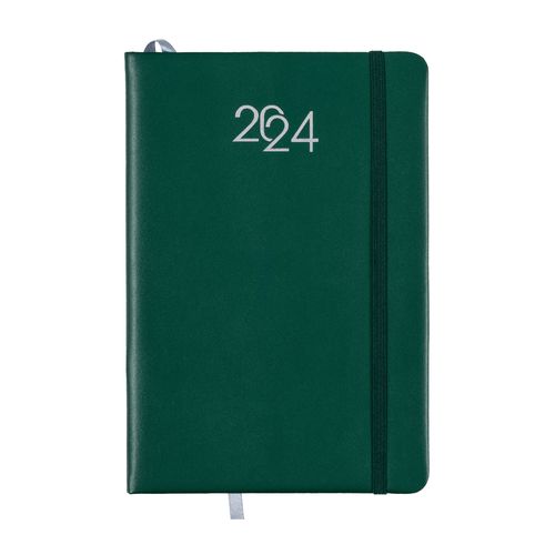 Agenda journalier 2024 avec couverture avec élastique en PU - Boîte sur demande Art. 23799 Agenda journalier 2024 avec couverture avec élastique en PU - Boîte sur demande Art. 23799