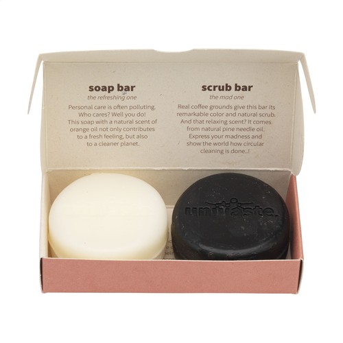 Unwaste Duopack Soap & Scrub bar Unwaste Duopack Soap & Scrub bar