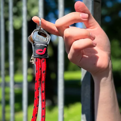 Zebra gummi kort vævet PRESTIGE LANYARDS Zebra gummi kort vævet PRESTIGE LANYARDS