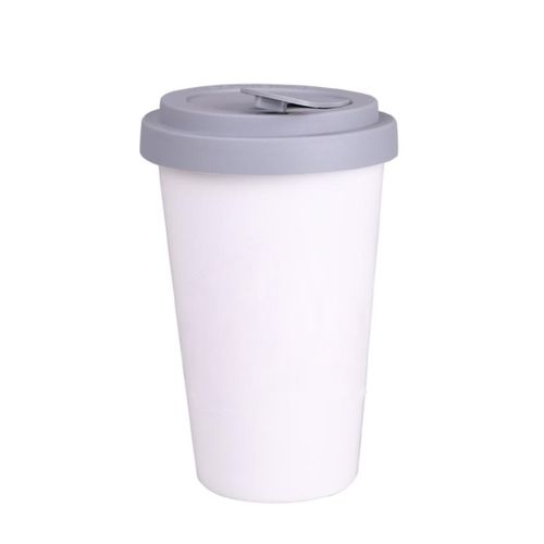 Mug Freedom Lock 280ml white/gray