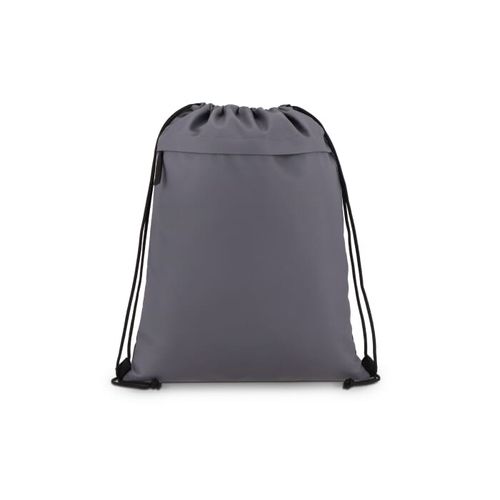 Borsa con coulisse in R-PET 600D rivestita in PU, 33 x 42 cm Borsa con coulisse in R-PET 600D rivestita in PU, 33 x 42 cm