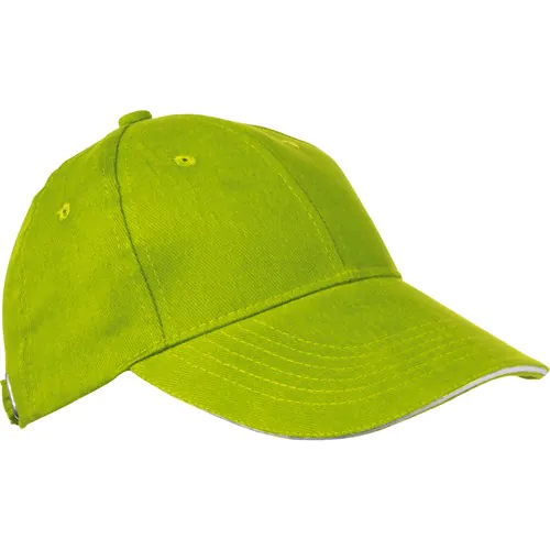 6-panel sandwich katoenen baseballcap 6-panel sandwich katoenen baseballcap