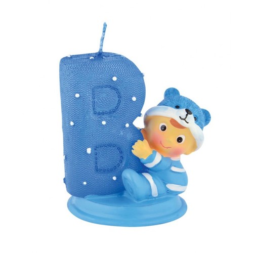 BOUGIE "BÉBÉ" AZUR H70 MM BOUGIE "BÉBÉ" AZUR H70 MM