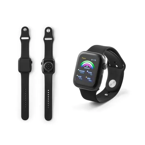 WILES. Smartwatch con schermo da 1.85", IPX4, autonomia di 3 giorni e cinturino in silicone WILES. Smartwatch con schermo da 1.85", IPX4, autonomia di 3 giorni e cinturino in silicone