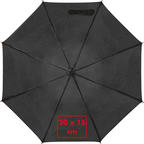 Parapluie automatique avec manche courbée Parapluie automatique avec manche courbée