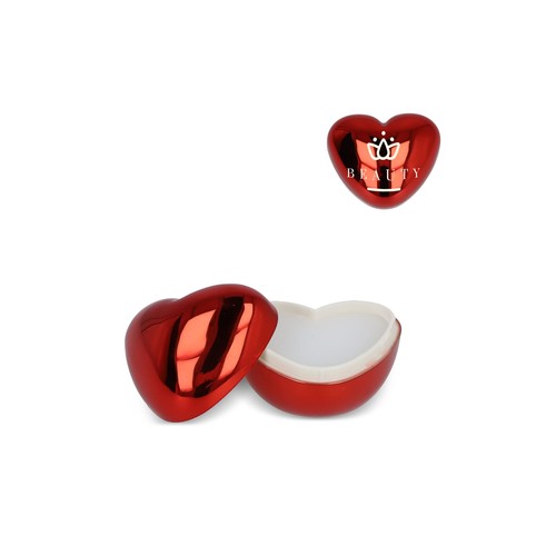 Metallic Heart Shape lipbalm Metallic Heart Shape lipbalm
