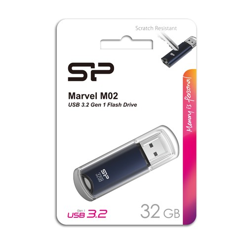 Pendrive Silicon Power Marvel - M02 3.2 32GB Pendrive Silicon Power Marvel - M02 3.2 32GB