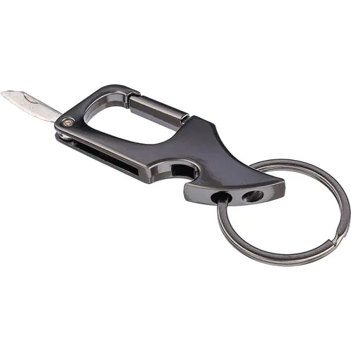 Metal carabiner keychain Bella