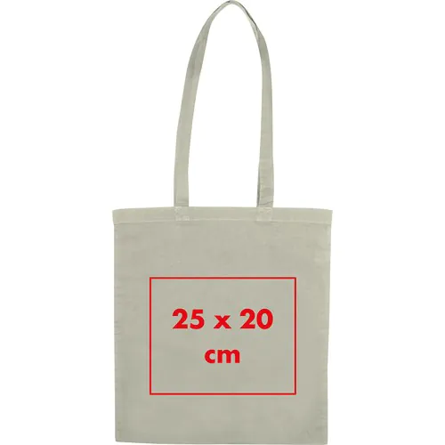 Bolsa de Algodón con asas largas - Certificado OEKO-TEX Standard 100 Bolsa de Algodón con asas largas - Certificado OEKO-TEX Standard 100
