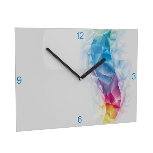 Horae Wall Clock Premium Rectangular 240 x 350 mm, Black Clock Hands Horae Wall Clock Premium Rectangular 240 x 350 mm, Black Clock Hands