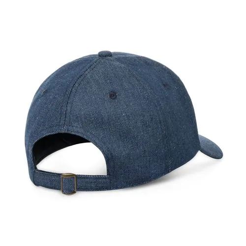 PHOEBE. Denim, katoen en polyester muts (300 g/m²)
