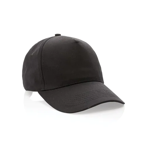 Casquette 5 panneaux en coton recyclé 190gr IMPACT