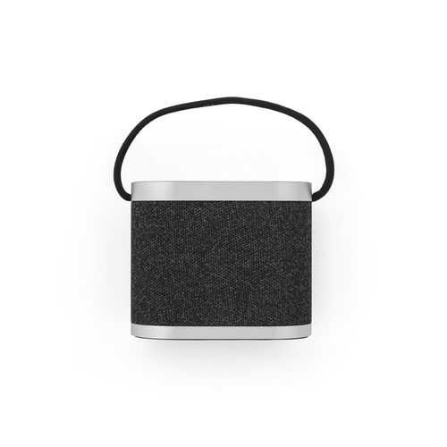 GUETTA. 5W portable speaker with super-fast 15W wireless charger and 2h battery life made of bamboo and recycled PET (100% rPET)