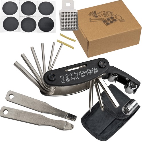 Bicycle repair kit, 17 pieces