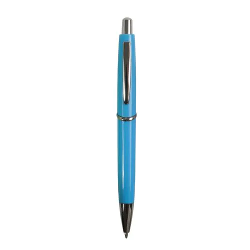 ABS plastic snap pen with coloured barrel and metal clip, jumbo refill ABS plastic snap pen with coloured barrel and metal clip, jumbo refill