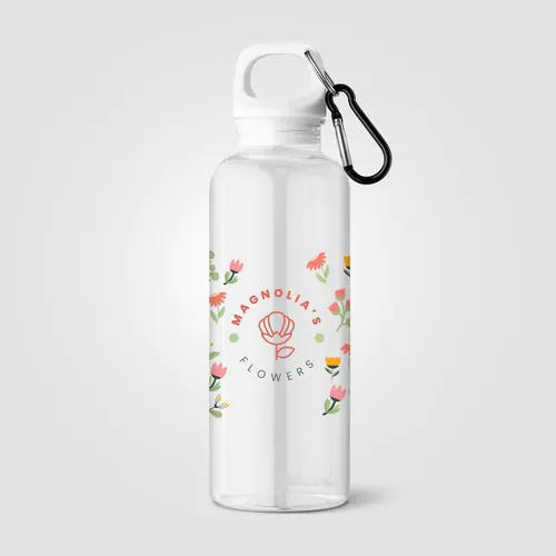 Doli rPET Carabiner Clip Screw-Top Bike Bottle – 500 ml Doli rPET Carabiner Clip Screw-Top Bike Bottle – 500 ml