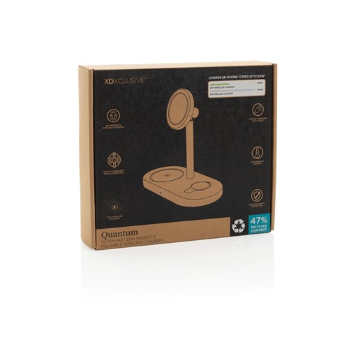 Chargeur magnétique 25W pour bureau Quantum RCS Chargeur magnétique 25W pour bureau Quantum RCS