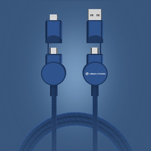 Oakland 1.2meter RCS rplastic 6-in-1 fast charging 45W kabel