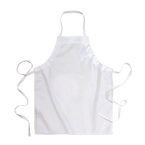 30% cotton/70% polyester (160 g/m2) cooking apron with adjustable tie