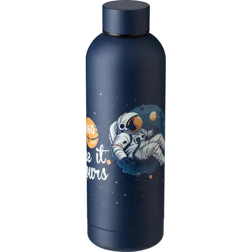 Gerecyclede dubbelwandige RVS fles (500 ml) Isaiah