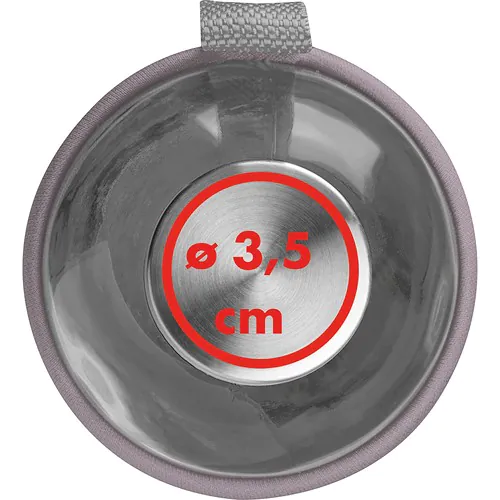 1000 ml glass bottle with neoprene sleeve