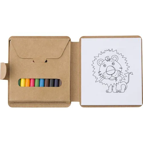 Cardboard Coloring set Marlon Cardboard Coloring set Marlon