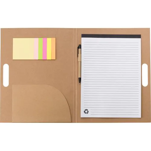 Cardboard memo folder Charlie