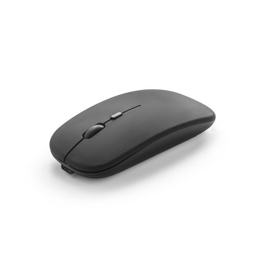 KHAN. Wireless mouse with 500mAh battery in recycled ABS (100% rABS) KHAN. Wireless mouse with 500mAh battery in recycled ABS (100% rABS)