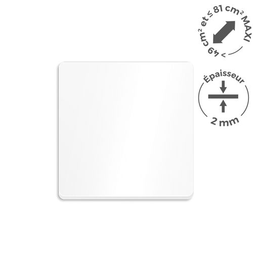 PMMA EP.2 mm SUR MESURE ENTRE 49 ET 81 cm2 MAXI