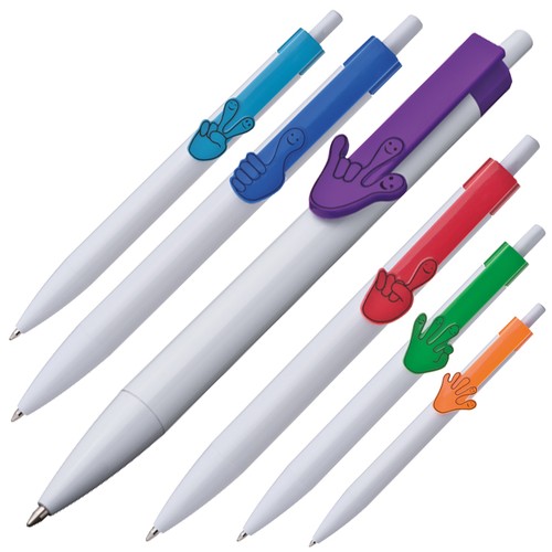 Plastic pen CrisMa Smile Hand Plastic pen CrisMa Smile Hand