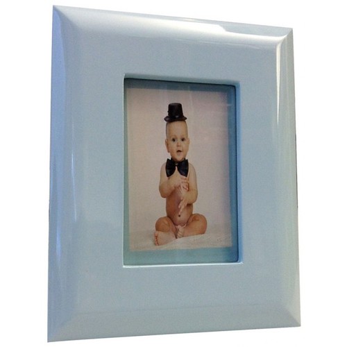 PHOTOFRAME LIGHT BLUE PARTIALLY FLAT