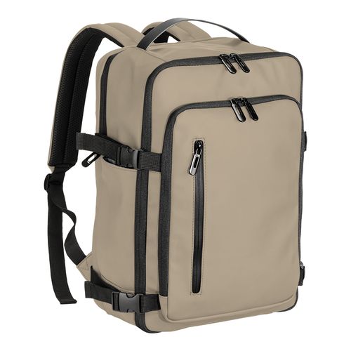 Laptop backpack (15) made of water resistant soft PU