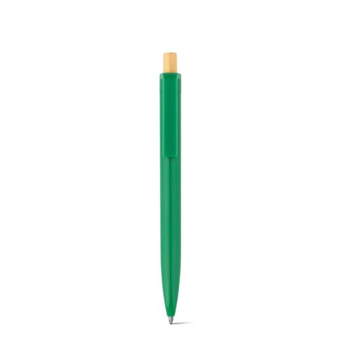 ZARA. Recycled ABS (100% rABS) ballpoint pen with bamboo button ZARA. Recycled ABS (100% rABS) ballpoint pen with bamboo button