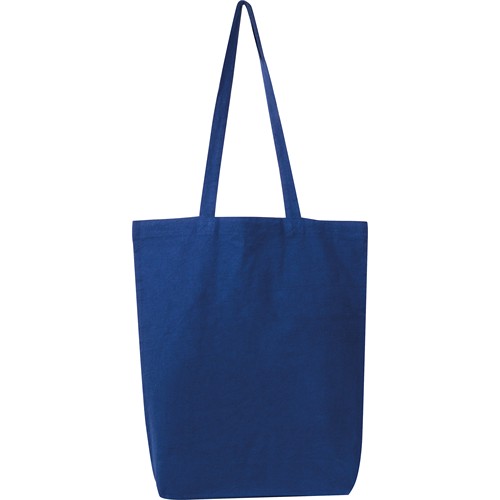 Borsa in cotone Fairtrade con soffietto sul fondo PIOTR Borsa in cotone Fairtrade con soffietto sul fondo PIOTR