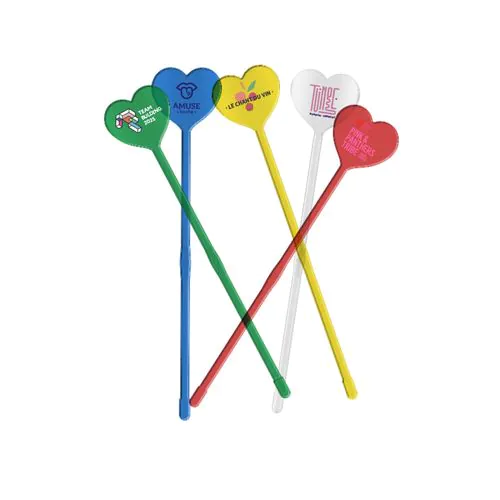 AGITATEUR COCKTAIL COEUR SPATULE 190 mm AGITATEUR COCKTAIL COEUR SPATULE 190 mm