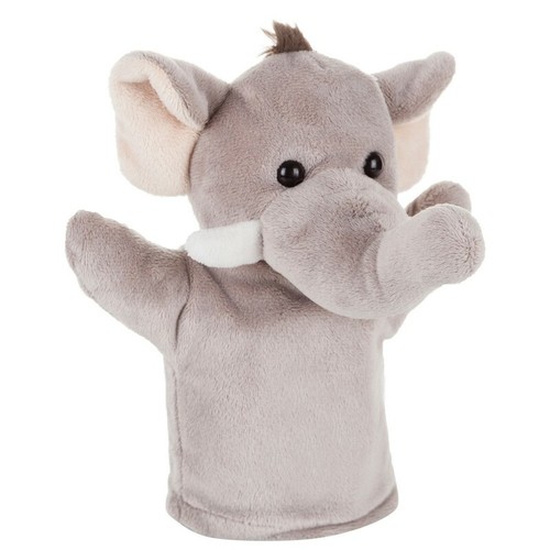 Plush elephant, hand puppet | Tank