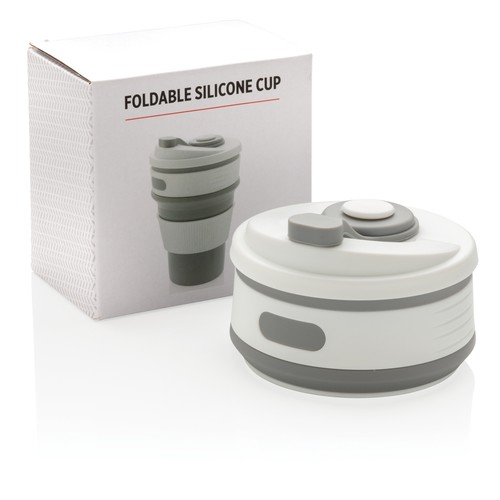 Foldable silicone cup Foldable silicone cup