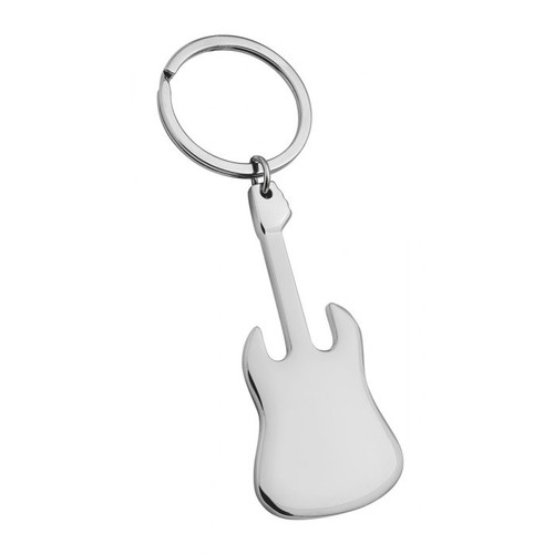 KEY CHAIN - GUITAR - SHINY AND BLACK KEY CHAIN - GUITAR - SHINY AND BLACK