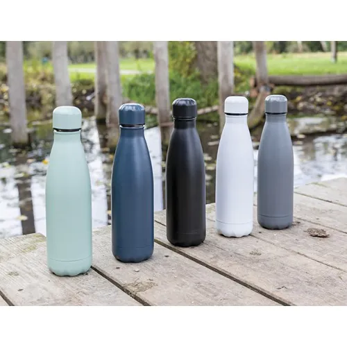 Botella de acero inoxidable al vacío de color sólido 500ml