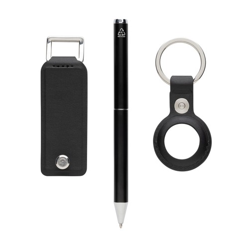 Coffret cadeau 3 pcs en PU recyclé RCS Swiss Peak Tula Coffret cadeau 3 pcs en PU recyclé RCS Swiss Peak Tula