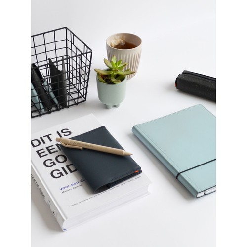 Recycled Leather Passport Holder