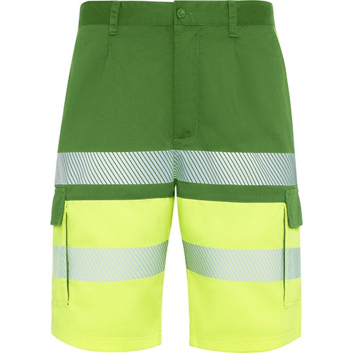 korte broek met reflecterende strepen