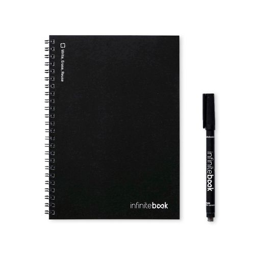 INFINITEBOOK LINED A5. A5 Infinitebook with flexible cover and 15 lined whiteboard pages INFINITEBOOK LINED A5. A5 Infinitebook with flexible cover and 15 lined whiteboard pages