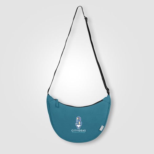 Lucca – Borsa a tracolla regolabile in nylon rPET – 4.5 L