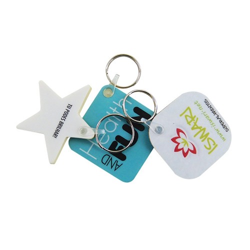 CORK KEYCHAIN ??SMALL 2 SIDES CUSTOMIZABLE